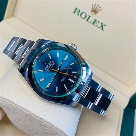 rolex milgauss gv vs blue|rolex milgauss gv for sale.